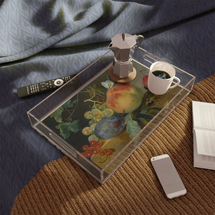 Fruit Still Life by Jan van Huysum Acrylic Serving Tray