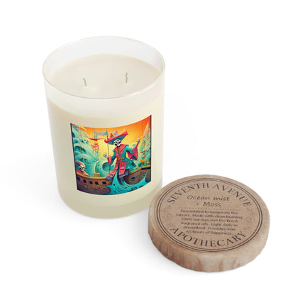 Skeleton Crew of the Misty Seas Scented Candle - Full Glass, 11oz