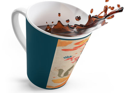 Book Illustration by Hashiguchi Goyō Latte Mug