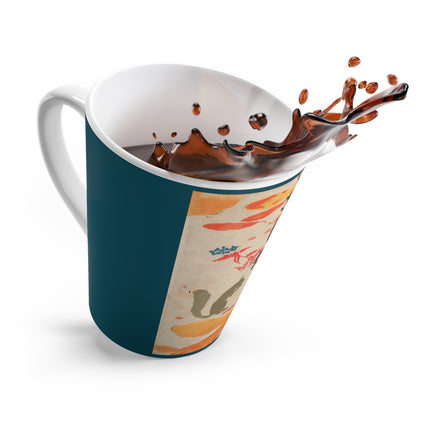 Book Illustration by Hashiguchi Goyō Latte Mug