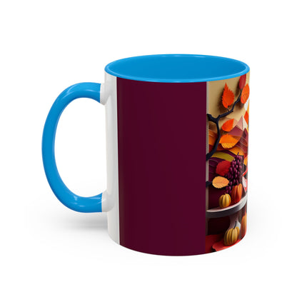 Shih Tzu at an Autumn Colorful Mugs (11oz, 15oz)