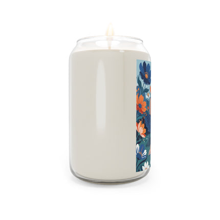 🌼🎩 The Lady Of The Grand Garden Chair Scented Soy Candle – Art Deco Floral Fashion