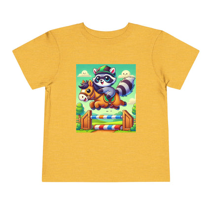 Raccoon Rider Toddler Short Sleeve Tee