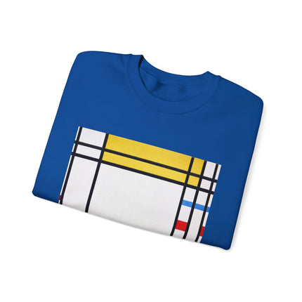 Place de la Concorde by Piet Mondrian Heavy Blend™ Crewneck Sweatshirt