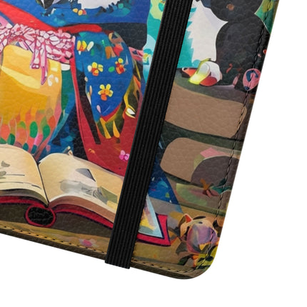 🦉✨ Owl's Magical Workshop Flip Case – Enchanted Wisdom & Arcane Wonder