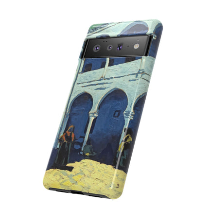 Courtyard of Moroccan Riad by George Gaudion Phone Cases