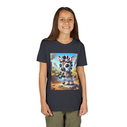 Zebra Lookout Youth Short Sleeve Tee