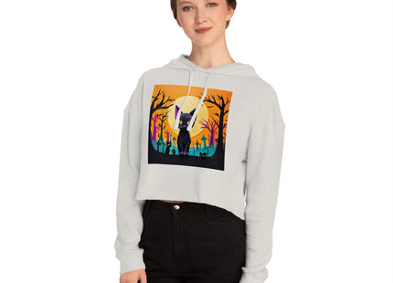 Phantom Parade Women’s Cropped Hooded Sweatshirt