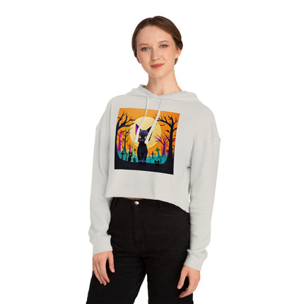 Phantom Parade Women’s Cropped Hooded Sweatshirt