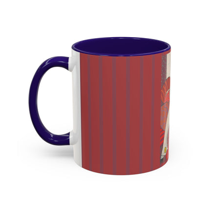 Les Coussins by Georges Lepape Colorful Mugs (11oz, 15oz)