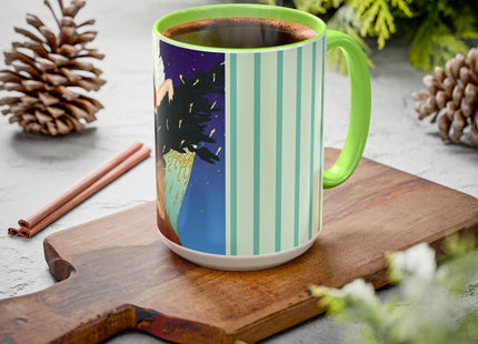 The Christmas Angel Colorful Mugs (11oz, 15oz)