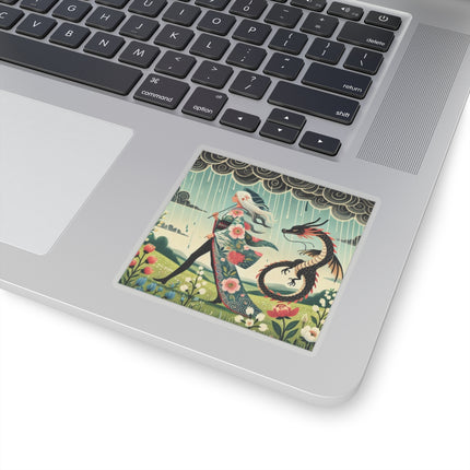 The Dragon Fairy’s Stride Kiss-Cut Stickers (4 Sizes)
