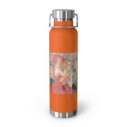 Sur la Route d'Anacapri by Gerda Wegener Copper Vacuum Insulated Bottle, 22oz