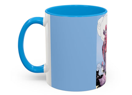 Goddess of the Swirling Sea Colorful Mugs (11oz, 15oz)