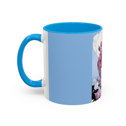 Goddess of the Swirling Sea Colorful Mugs (11oz, 15oz)