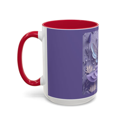 Lavender Fairy Colorful Mugs (11oz, 15oz)