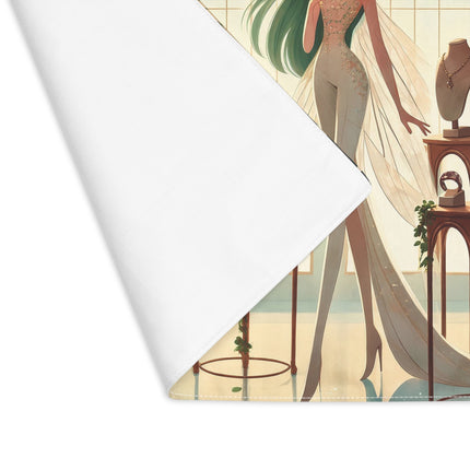 🧚‍♀️💎 Fairy Treasures Placemat – Enchanted Jewelry Boutique Fantasy