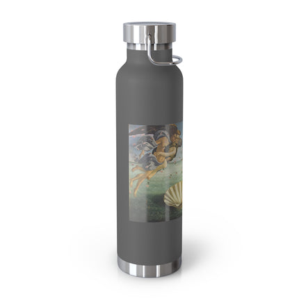 Birth of Venus by Sandro Botticelli Copper Vacuum Insulated Bottle, 22oz
