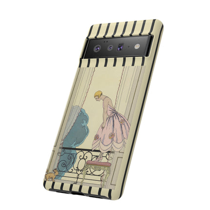Falbalas et fanfreluches, La Souris by George Barbier Phone Cases