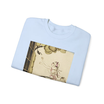 Sur talons rouges (On Red Heels) pl 02 by Gerda Wegener Heavy Blend™ Crewneck Sweatshirt