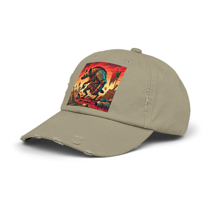 The Cunning Scavenger Unisex Distressed Cap
