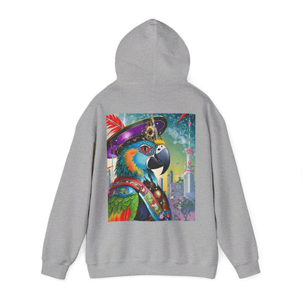 The Parrot Aristocrat – Heavy Blend™ Hooded Sweatshirt