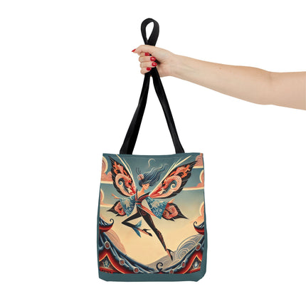 The Dragon Fairy of the Temple Tote Bag – Mythic Grace & Ancient Power