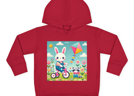 Breezy Meadow Ride Toddler Pullover Fleece Hoodie