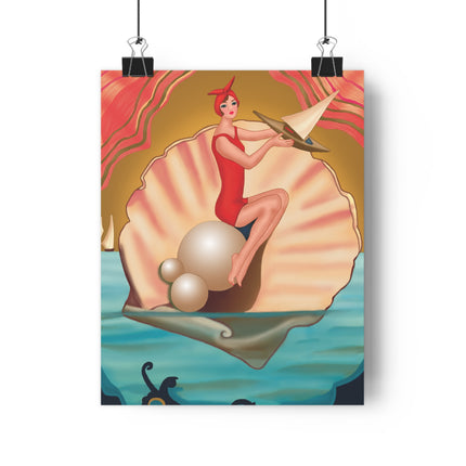 Pearls of the Sea Giclée Art Print