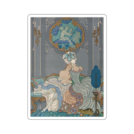Liaisons Dangereuses by George Barbier Kiss-Cut Stickers (4 Sizes)