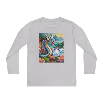 Wisdom's Guardian Youth Long Sleeve Competitor Tee – Dragon Magic & Ancient Wisdom