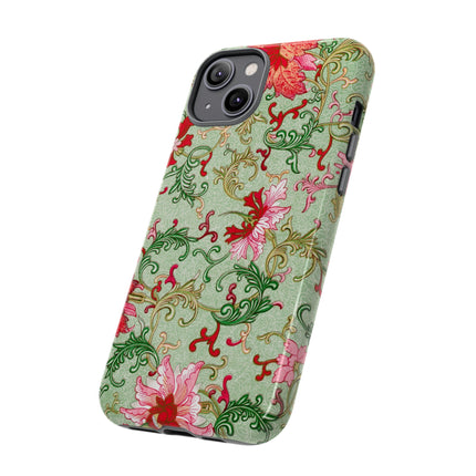 Flower Illustration by Owen Jones Phone Cases