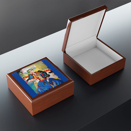 A Mulher by Amadeo de Souza-Carosa Jewelry Box