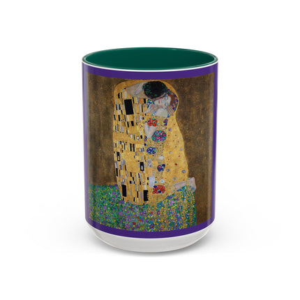 The Kiss by Gustav Klimt Colorful Mugs (11oz, 15oz)
