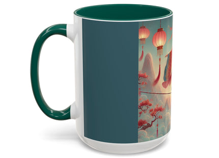 The Lantern Walker Colorful Mugs (11oz, 15oz)
