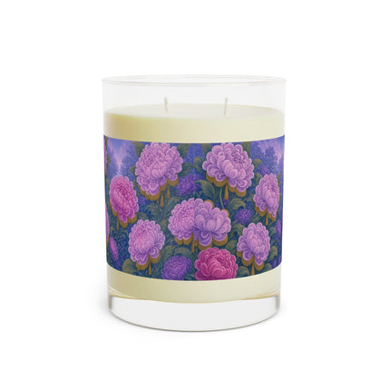 🌸🎭 The Lavender Masquerade Garden Scented Candle – Art Deco Floral Elegance