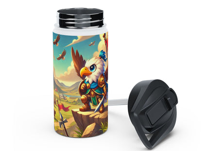 Watchful Guardian Stainless Steel Water Bottle, Standard Lid