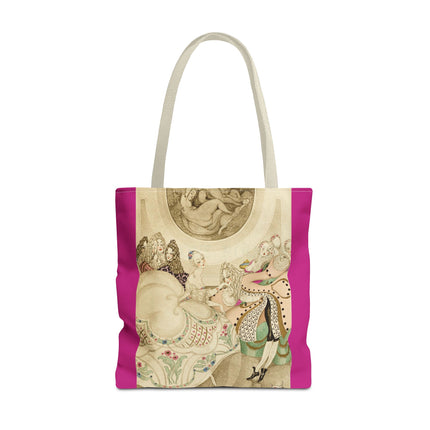 Sur talons rouges by Gerda Wegener Tote Bag (AOP)