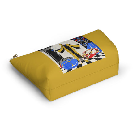 Art Deco Flapper Cosmetic Bag – Elegant Glamour & Timeless Style