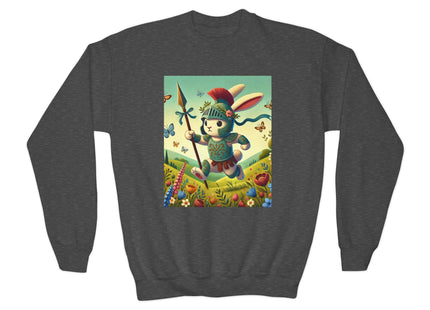 Rabbit Gladiator Youth Crewneck Sweatshirt