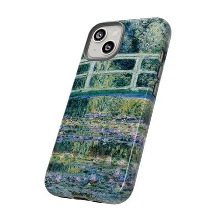 Water Lilies and Japanese Bridge by Claude Monet Phone Cases