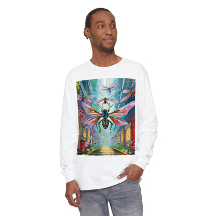 Neon Swarm Long Sleeve T-Shirt