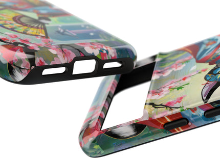 Cyberpunk Geisha Phone Cases