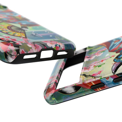 Cyberpunk Geisha Phone Cases