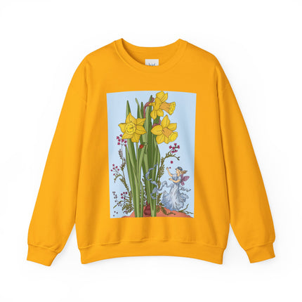 Daffodil Fairy Unisex Heavy Blend™ Crewneck Sweatshirt