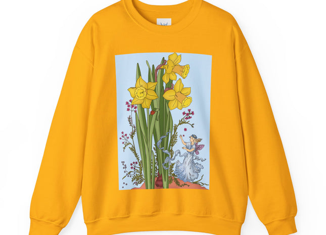 Daffodil Fairy Unisex Heavy Blend™ Crewneck Sweatshirt