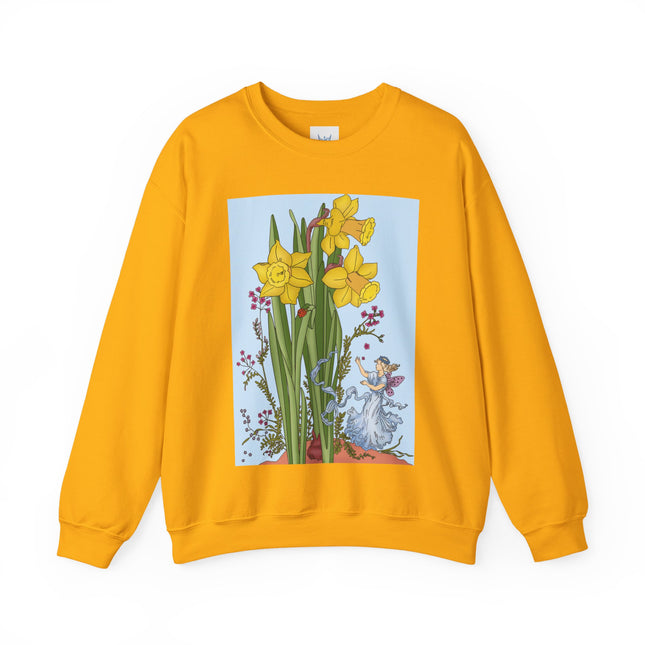 Daffodil Fairy Unisex Heavy Blend™ Crewneck Sweatshirt