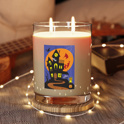 Halloween Night at the Haunted House Scented Candle - Full Glass, 11oz