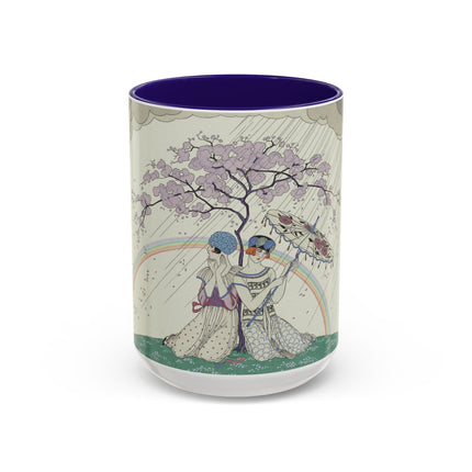 L’Arc-en-Ciel by George Barbier Colorful Mugs (11oz, 15oz)