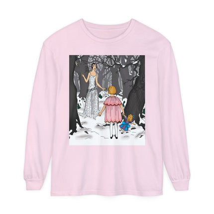 Fairy Tale Elegance Unisex Garment-dyed Long Sleeve T-Shirt